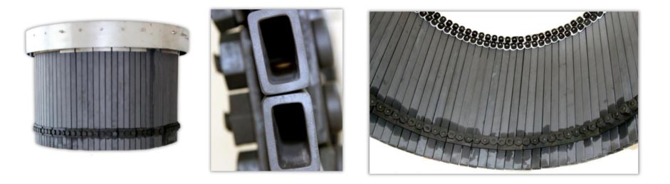 Preheater ceramic inner cylinder