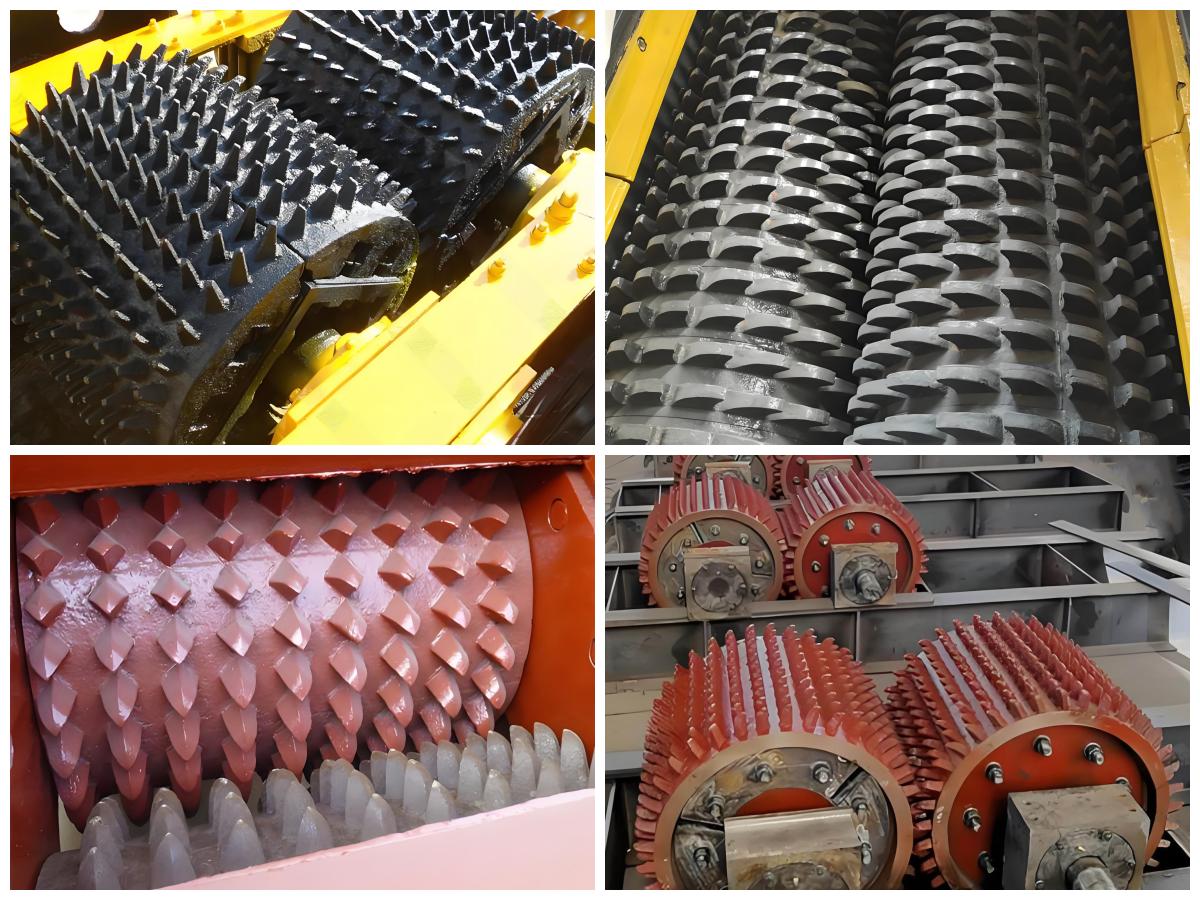 Crusher Toothed Roller