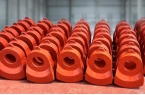 Cement Plant Crusher Hammers Set a New Benchmark in Wear Resistance – High Manganese Steel Embedded 